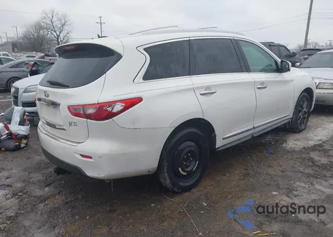 2013 Infiniti Jx35 z USA, uszkodzony, nr VIN 5N1AL0MN9DC337591